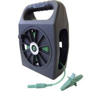 KIT puntali di sicurezza [ Spina 4 mm - Presa 4 mm] 30.00 m Verde Cliff CIH299430