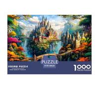 Cliff City Jigsaw Puzzle,1000 Pezzi Classici, Per Adulti E Bambini A Partire Da 12 Anni Giochi Del Cervello Perfetto Per Appassionati Di Esperti - Regalo Per Amore E Amico 38x26cm/1000pcs