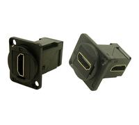 Cliff CP30253 RAFT Adattatore HDMI Con Presa Angolare Destra Nera 1pz