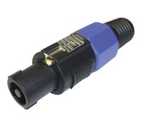 Cliff FM1245 Connettore per altoparlanti Spina dritta Numero Poli (num): 4 Ner