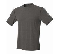 Cliff Keen TDRI2 Uomo Grigio Cotone Manica Corta / Poly Camicia, Nuovo