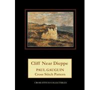 Cliff Near Dieppe: Paul Gauguin Cross Stitch Pattern