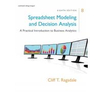 Cliff Ragsdale Spreadsheet Modeling & Decision Analysis (Copertina rigida)