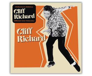 Cliff Richard 2027 Collector’s Edition Record Sleeve Wall Calendar Official Licensed Calendar, Vinyl Record Sleeve Design, Iconic Career Photography, Monthly Layout, Gift for Cliff Richard Fans