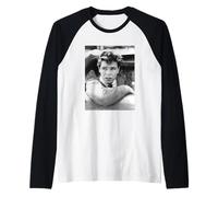 Cliff Richard, cantante Pop da 9 a 5 Living Doll 1960 Maglia con Maniche Raglan