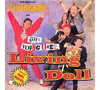 Cliff Richard - Comic Relief Presents: Cliff Richard And Young Ones, The Featuring: Hank Marvin - Living Doll - WEA - 248 764-0