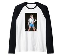 Cliff Richard L'evento Live Wembley da Una Distanza 1989 Maglia con Maniche Raglan