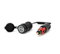 Cliff-Top 3,3 Amp caricatore USB intercambiabile Din & Cigarette Sockets - Estensione del cavo