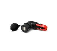 Cliff Top 3.3 Amp intercambiabile USB Charger - Din presa sigaretta