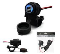 Cliff Top 3.3 Un caricabatterie USB per manubrio da moto - per GPS, navigatore satellitare e smartphone ecc.