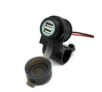 Cliff Top Caricabatterie USB con interruttore magnetico da 4 amp a manubrio per moto - Impedisci il consumo della batteria