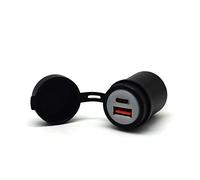 Cliff Top Caricabatterie USB USB-C da 28 W e QC 3.0 DIN in alluminio