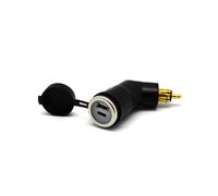 Cliff Top Caricatore USB 36 W PD USB-C e QC 3.0 per moto DIN (Hella), compatibile con moto BMW (angolato)
