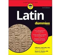 Clifford A. Hull Steven R. Perkins Latin For Dummies (Tascabile)
