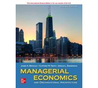 Clifford Smith James Brickley ISE Managerial Economics & Organizati (Tascabile)