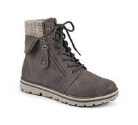 CLIFFS BY WHITE MOUNTAIN Kaylee, Stivaletto Donna, Maglione in Tessuto di Pietra, 38 EU