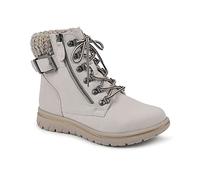 CLIFFS BY WHITE MOUNTAIN, stivaletto da donna, Inverno Bianco/Tessuto/Maglione, 37.5 EU