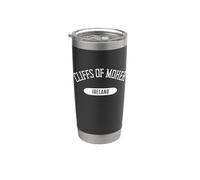 Cliffs of Moher Camicia Stile Classico Scogliere di Moher Irlanda Bicchiere termico in acciaio inox doppia parete