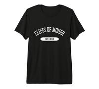 Cliffs of Moher Camicia Stile Classico Scogliere di Moher Irlanda Maglietta Premium