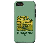 Cliffs of Moher Irlanda Retro Vacation Landmark Souvenir Custodia per iPhone SE (2020) / 7/8