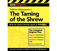 CliffsComplete The Taming of the Shrew