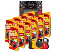 Clikoze Fotocamere usa e getta Multipack - Include 10 confezioni di fotocamere monouso Kodak Funsaver da 35 mm con 27 esposizioni e scheda di consigli fotografici Clikoze