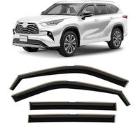 Clim Art Deflettori Compatibile con Toyota Highlander 19-25 - Incasso 4Pz