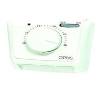 TERMOSTATO AMBIENTE CALDAIA DA PARETE CON INTERRUTTORE ON/OFF BIANCO LED ROTELLA