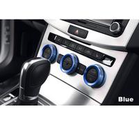Clima Regolatore Riscaldamento Interruttore Alluminio Anello Adatto A VW Golf 7