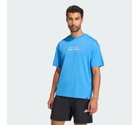 adidas Homme Climacool Power Training Graphic T-Shirt, Ray Blue, XXL