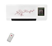 Climafy - Climafy Air Conditioner Split Max, Splitmax Portable Air Conditioner with Remote Control, Whisper-Quiet Wall/Desk Mount, Cooling & Heating, No Install (White/B)