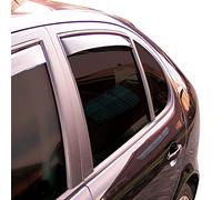 ClimAir Car Comfort Deflettori d'Aria Master Nero (Posteriore) Compatibile con Audi A1 Sportback (GBA) 2018- & City Carver (GBH) 2019-