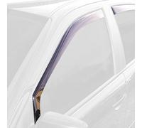 ClimAir Car Comfort Deflettori d'Aria Nero Compatibile con Honda Jazz 5 Porte 2015-