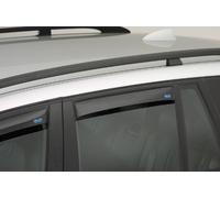 ClimAir CLI0044098 Deflettori finestrini Posteriore grigio fumo