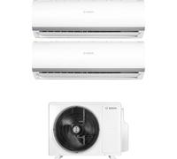 Bosch Climatizzatore Dual Split Inverter 9000 + 9000 Btu Condizionatore con Pompa di Calore Classe A++/A+ (Unità Interna + Unità Esterna) - 2x CL2000U W ...
