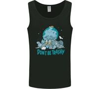 Climate Change Don'T Be Trashy Ambiente Uomo Canotta Maglia