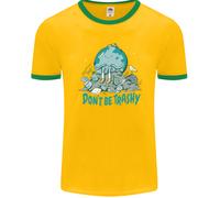 Climate Change Don'T Be Trashy Ambiente Uomo Ringer Fotl