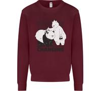 Climate Change Polar Bears Ambiente Bambini Felpa Maglione