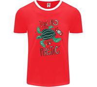 Climate Change Say No To Plastica Uomo Ringer