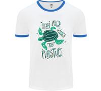 Climate Change Say No To Plastica Uomo Ringer