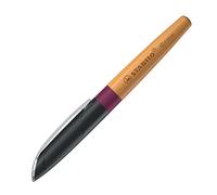 Climate-Neutral Fountain Pen - STABILO Grow - Pack of 1 - Plum Red/Cherry Wood