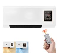 Climatiseur Portatile 2000 W avec télécommande - Unité murale de refroidissement et de chauffage pour la Maison, Le Bureau et la Chambre, fonction de minuterie Intelligente