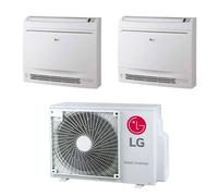 Climatizzatore a console LG Dual split da 9000+9000 btu UQ09F inverter con R32 in MU2R15