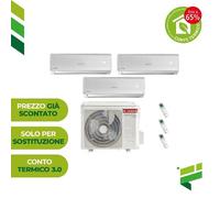 CLIMATIZZATORE Ariston ALYS DUAL TRIAL QUADRIAL 9000 12000BTU CONTO TERMICO 3.0