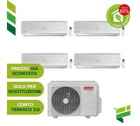 CLIMATIZZATORE Ariston ALYS DUAL TRIAL QUADRIAL 9000 12000BTU CONTO TERMICO 3.0
