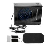 Climatizzatore Auto Portatile - 12V Umidificatore Auto Con Serbatoio Acqua | Dispositivo Di Raffreddamento Adesivo PP Nero | Camion Garage | Evaporativo Per Viaggio Casa