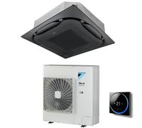 Climatizzatore cassetta Daikin a 4 vie Round Flow Inverter da 24000 btu FCAG71B R32 A+ colore nero