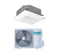 Climatizzatore cassetta Hisense serie turbo ACT35UR4RCC8 12000 Btu inverter A++ in R32