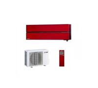 Climatizzatore Condizion fisso mono Mitsubishi KIRIGAMINE Style 18000 btu ROSSO