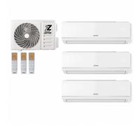 Climatizzatore condizionatore a parete con motore e 3 telecomandi 9+9+12 wifi MY25